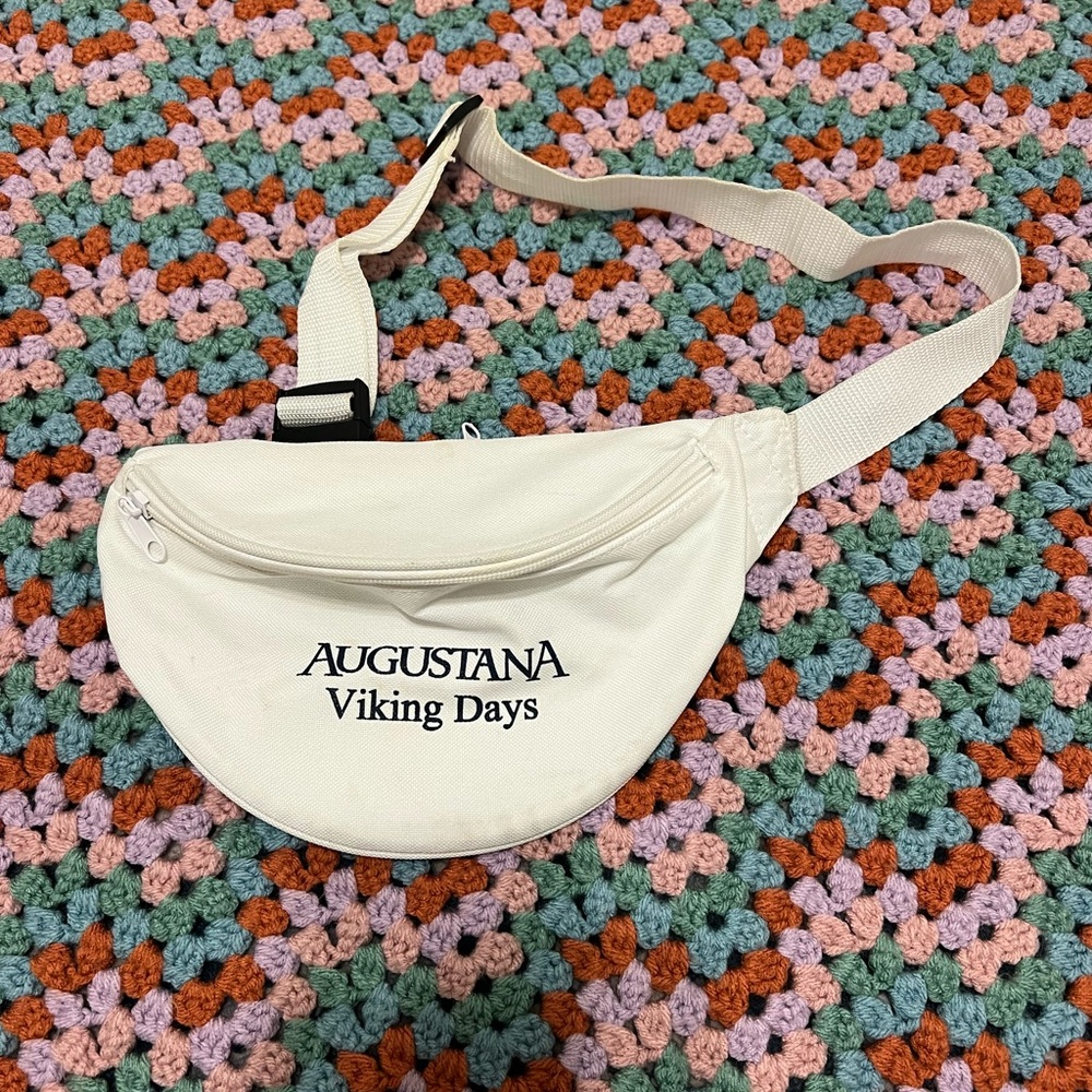 Augustana Viking Days White Fanny Pack